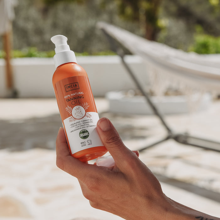 Snel bruin worden met een natuurlijke bronzing olie