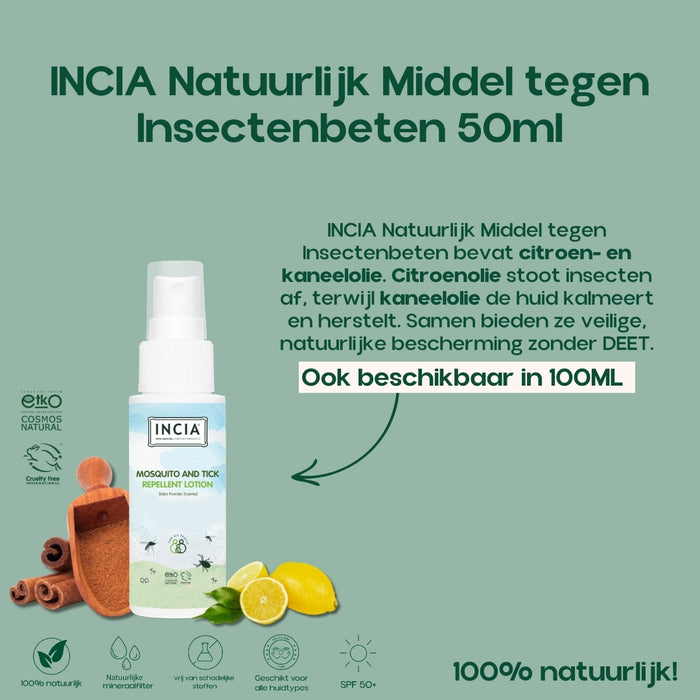 INCIA Natuurlijk Middel tegen Insectenbeten 50ml