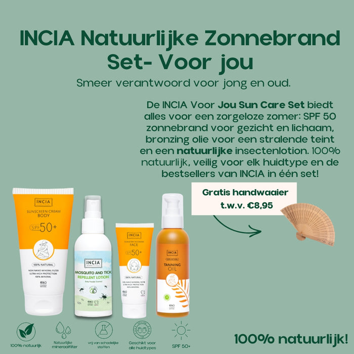 INCIA Natuurlijke Zonnebrand Set- Voor jou