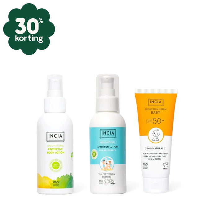 INCIA Natuurlijke Zonnebrand Set - Baby & Kind