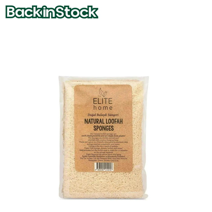 The Elite Home Natuurlijke Loofah Spons
