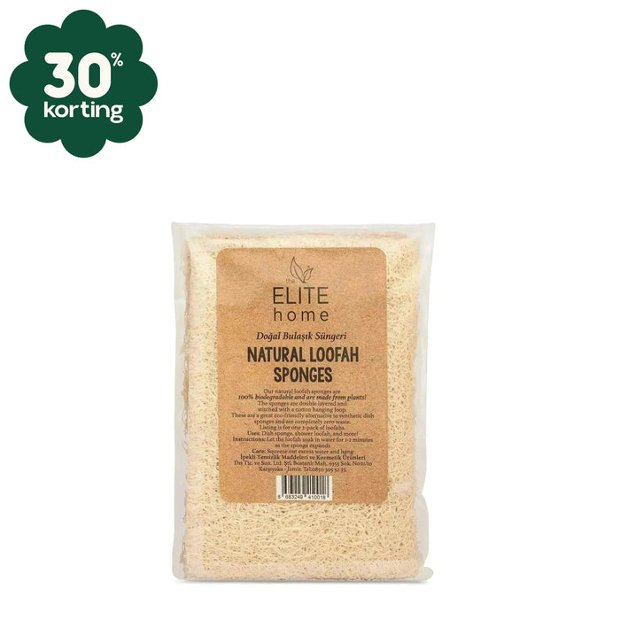 The Elite Home Natuurlijke Loofah Spons