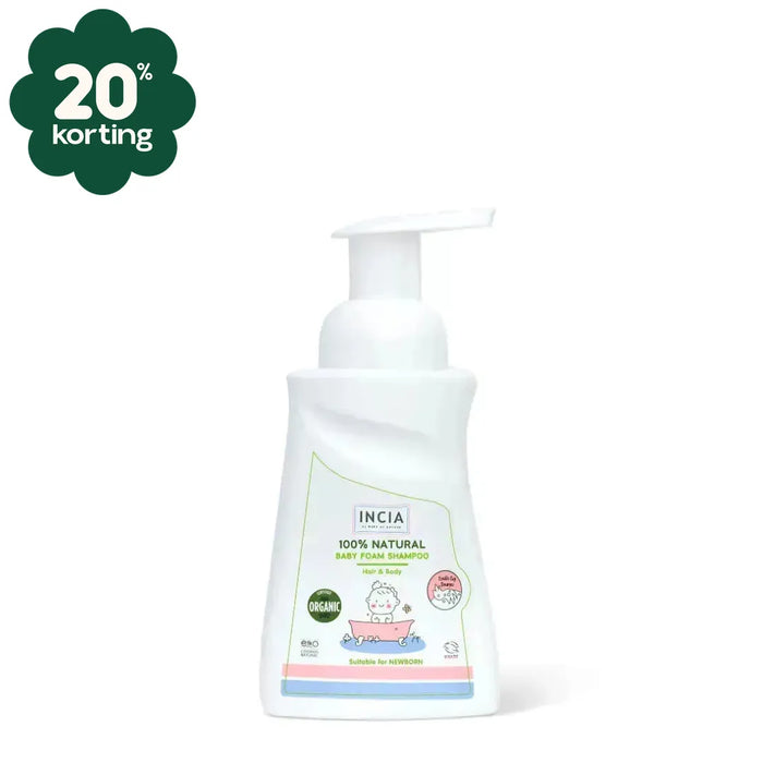 INCIA Natuurlijke Schuimende Baby Shampoo