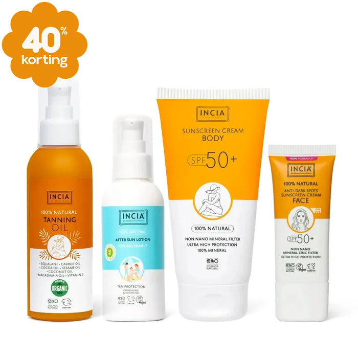 INCIA Natuurlijke Zonnebrand Set - Voor Jou