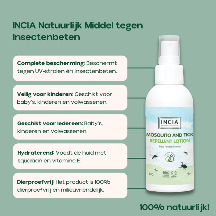 INCIA Natuurlijk Middel tegen Insectenbeten