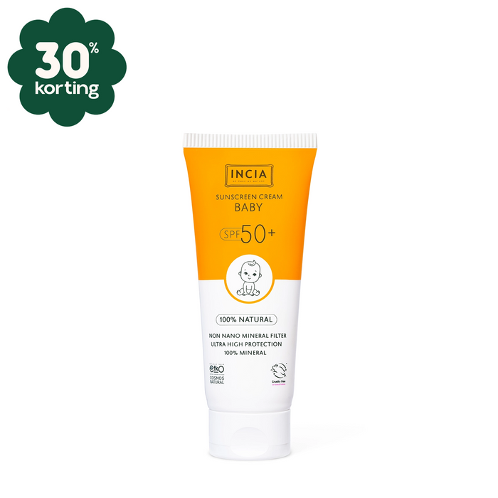 INCIA Natuurlijke Zonnebrandcrème Baby & Kind SPF 50+