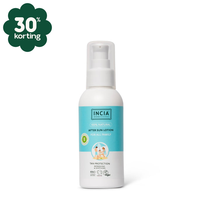 INCIA Natuurlijke Aftersun Lotion – Kalmerend & Verkoelend