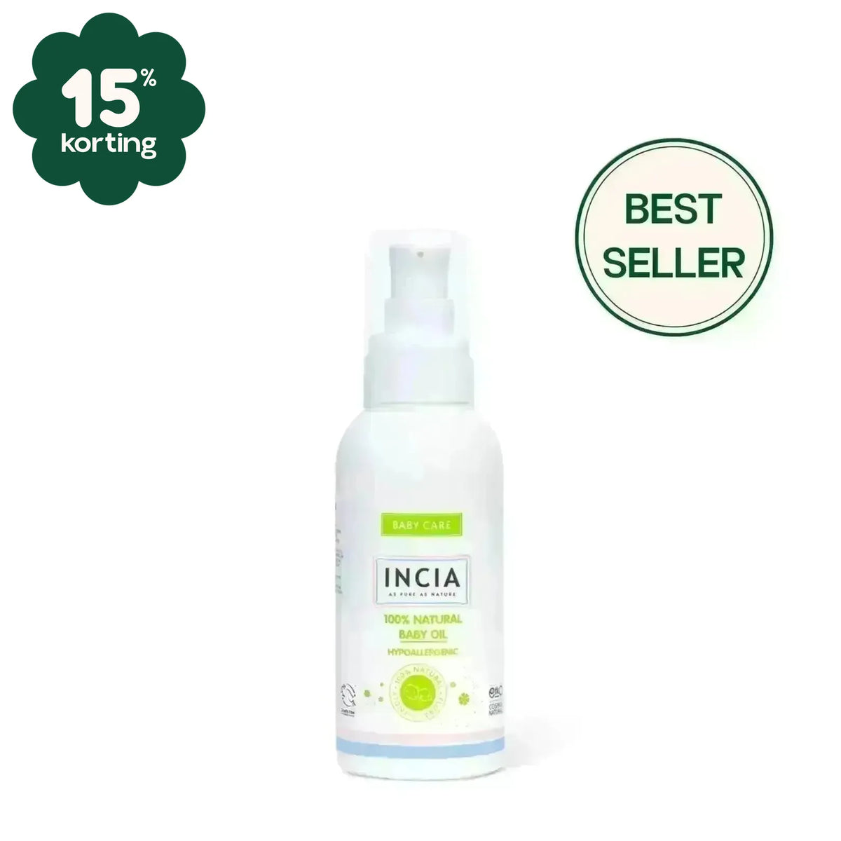 INCIA Natuurlijke Baby Olie