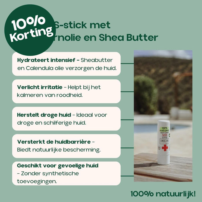 INCIA SOS-stick met Duindoornolie en Shea Butter