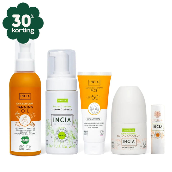 INCIA Natuurlijke Zonnebrand Set - Summer Ready