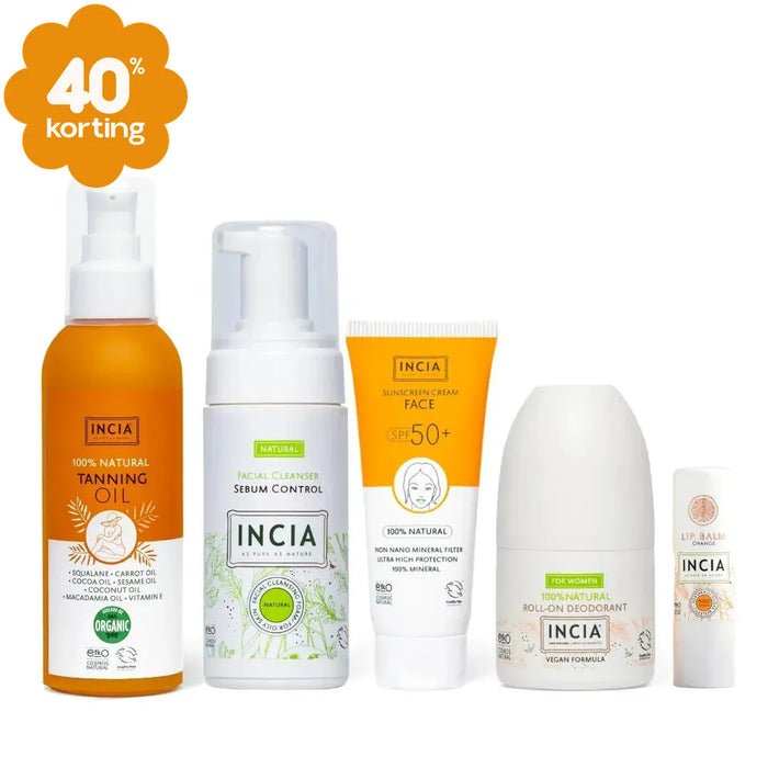 INCIA Natuurlijke Zonnebrand Set - Summer Ready