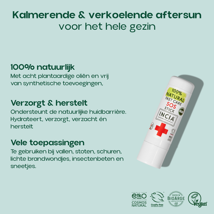 INCIA Natuurlijke Zonnebrand Set - Familie