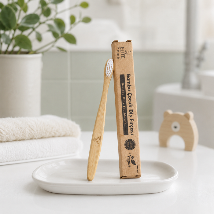 The Elite Home Ecologische Bamboe Tandenborstel - Kids
