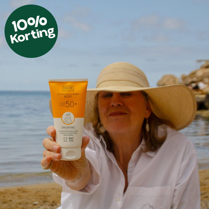 INCIA Natuurlijke Zonnebrandcrème voor het Lichaam SPF 50