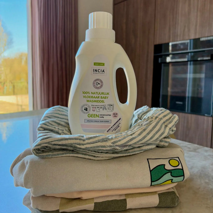 INCIA Natuurlijk Vloeibaar Wasmiddel Geurvrij Voordeelverpakking - 3 stuks