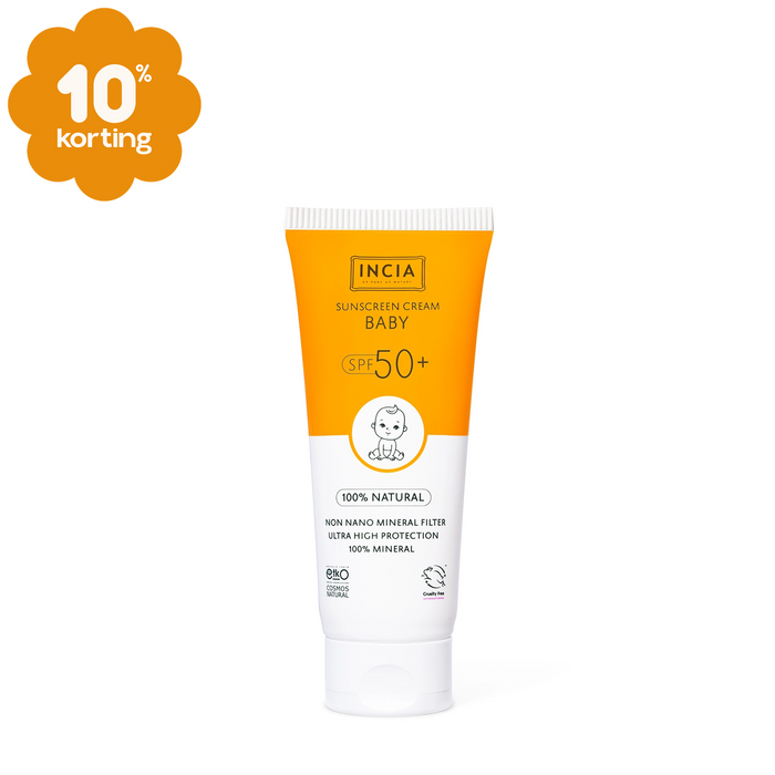 INCIA Natuurlijke Zonnebrandcrème Baby & Kind SPF 50+