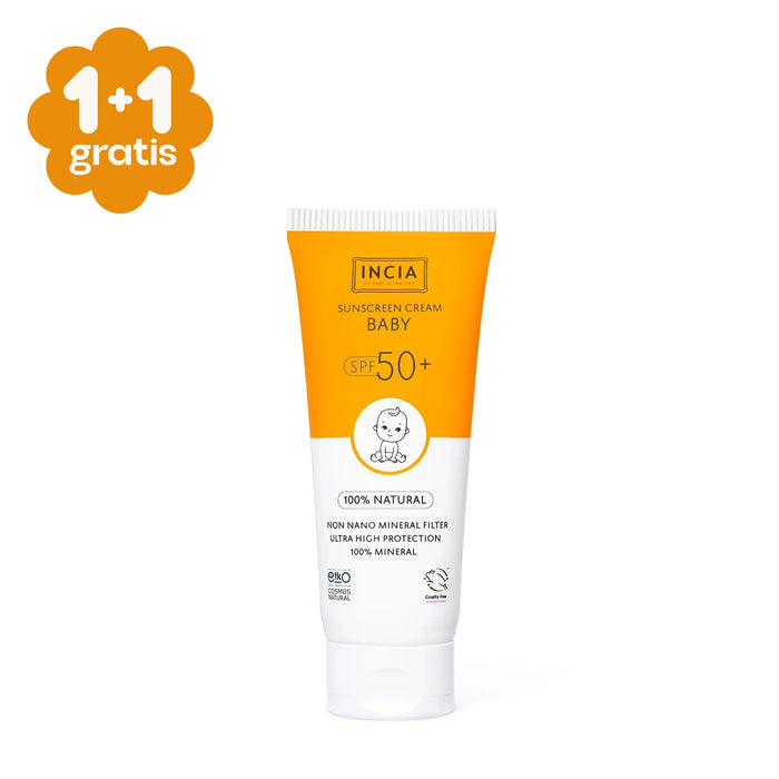 INCIA Natuurlijke Zonnebrandcrème Baby & Kind SPF 50+