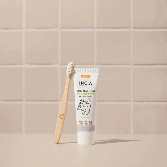 INCIA Natuurlijke Tandpasta voor Baby’s en Kinderen (Zonder Fluoride)