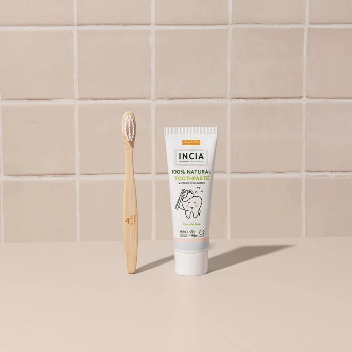 INCIA Natuurlijke Tandpasta voor Baby’s en Kinderen (Zonder Fluoride)