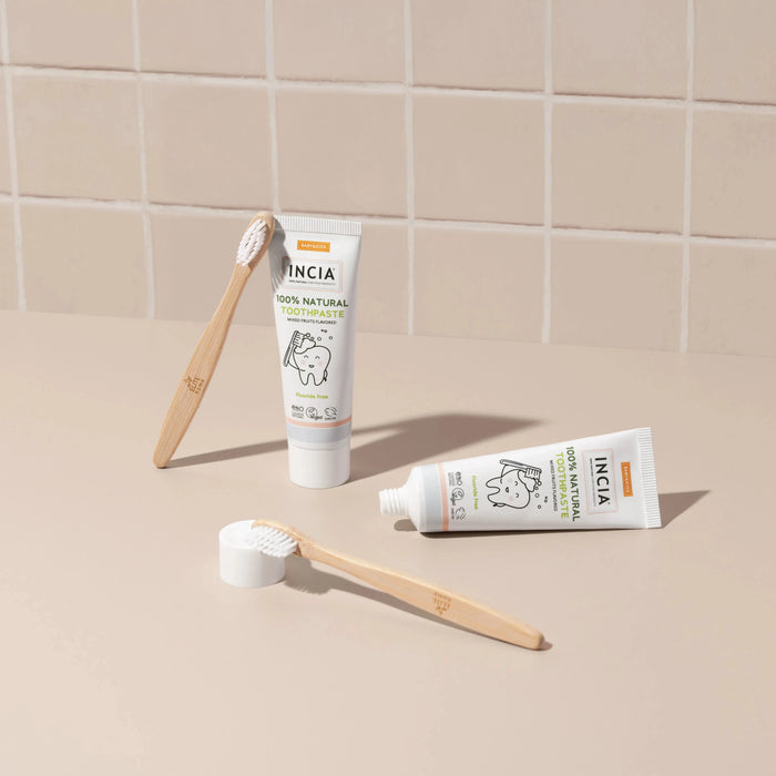 INCIA Natuurlijke Tandpasta voor Baby’s en Kinderen (Zonder Fluoride)