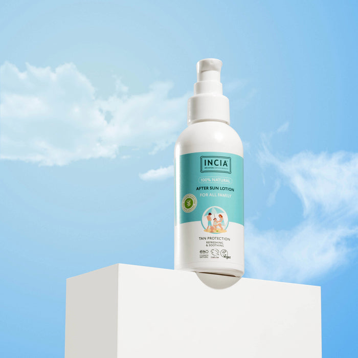 INCIA Natuurlijke Aftersun Lotion – Kalmerend & Verkoelend