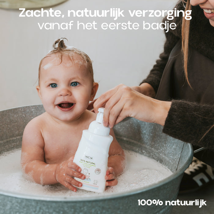 INCIA Natuurlijke Schuimende Baby Shampoo