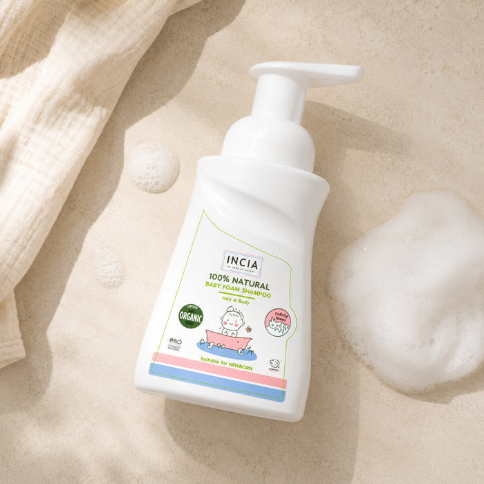 INCIA Natuurlijke Schuimende Baby Shampoo