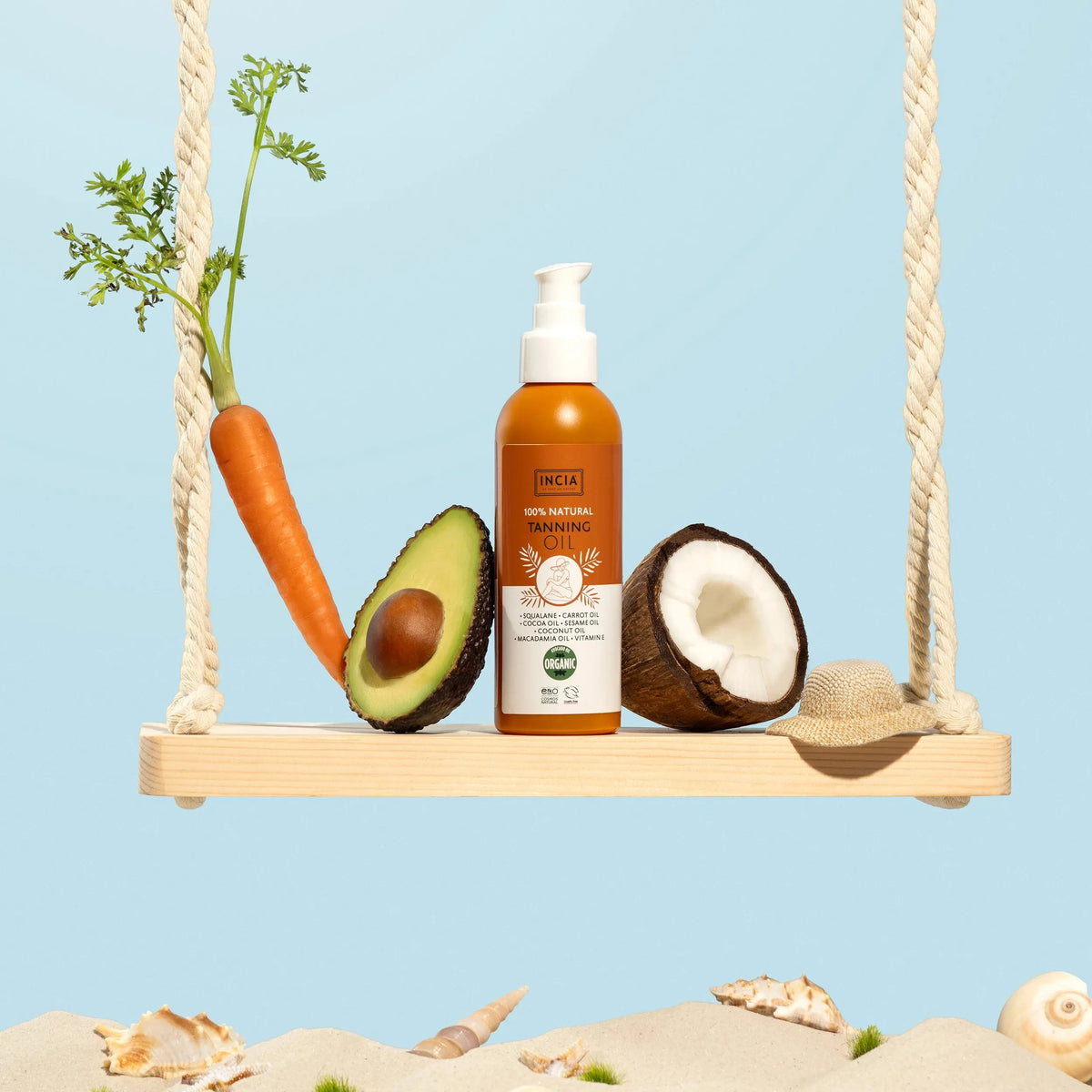 INCIA Natuurlijke Bronzing Olie