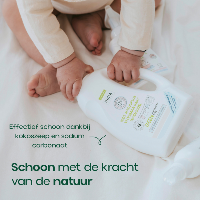 INCIA Natuurlijk Vloeibaar Wasmiddel +/-25 wasbeurten