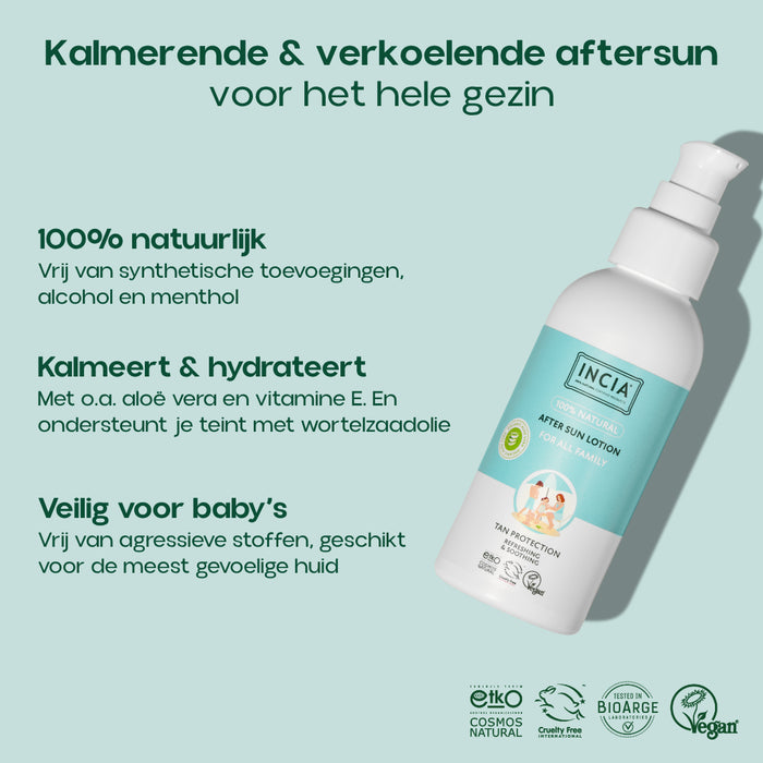 INCIA Natuurlijke Zonnebrand Set - Baby & Kind