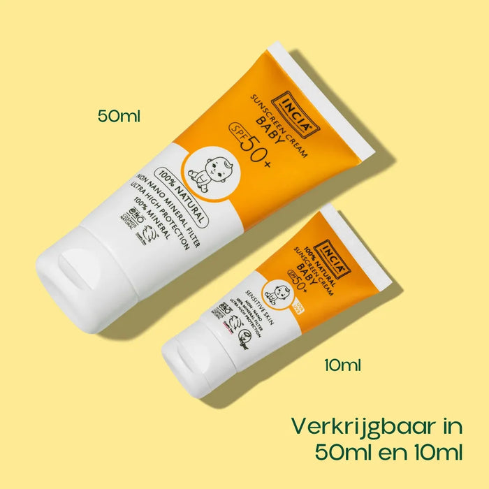 INCIA Natuurlijke Zonnebrandcrème Baby & Kind SPF 50+