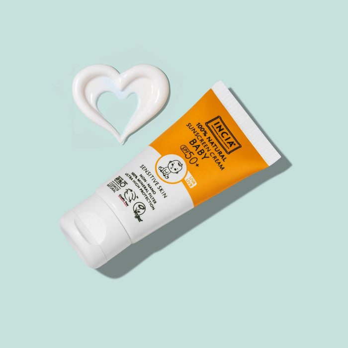 INCIA Natuurlijke Zonnebrandcrème Baby & Kind SPF 50+ 10 ml