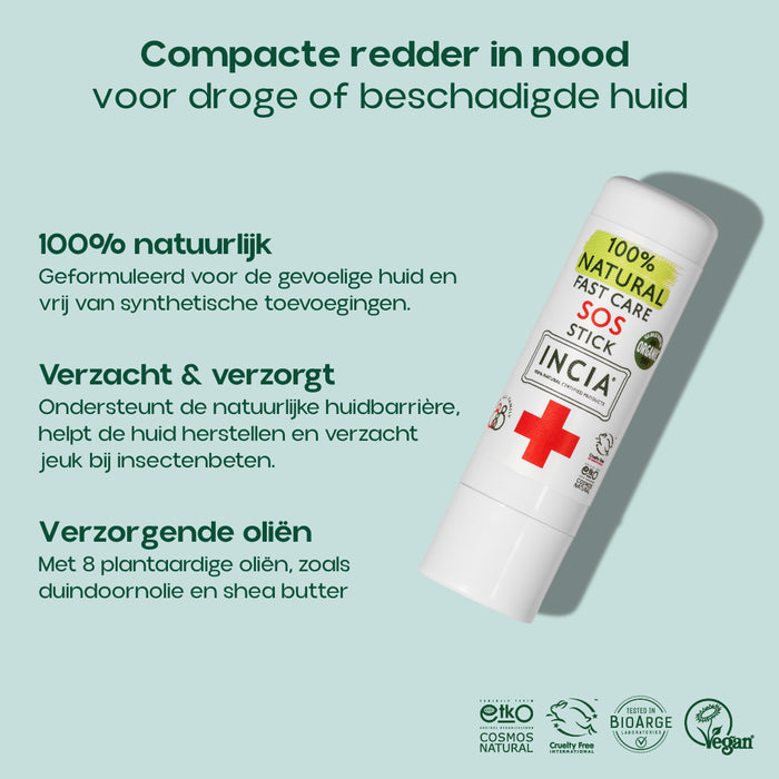INCIA SOS-stick met Duindoornolie en Shea Butter