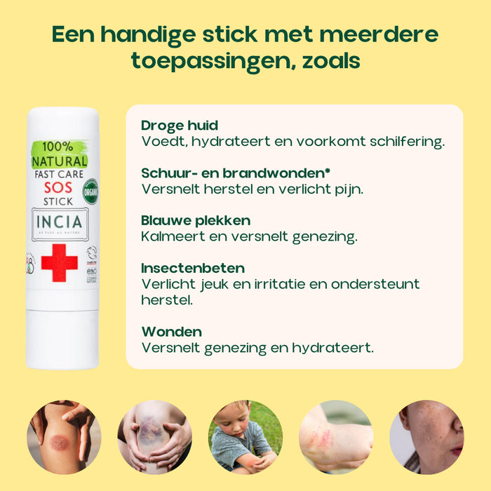 INCIA SOS-stick met Duindoornolie en Shea Butter