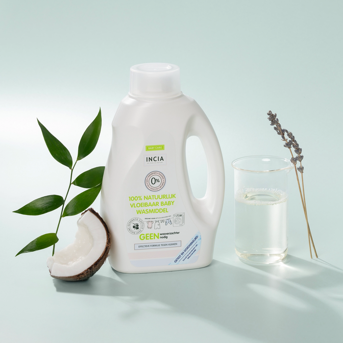 INCIA Natuurlijk Vloeibaar Wasmiddel +/-25 wasbeurten