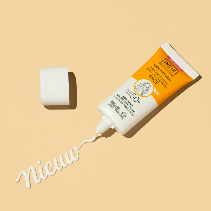 INCIA Zonnebrand Gezicht Anti-Pigmentvlekken SPF 50+