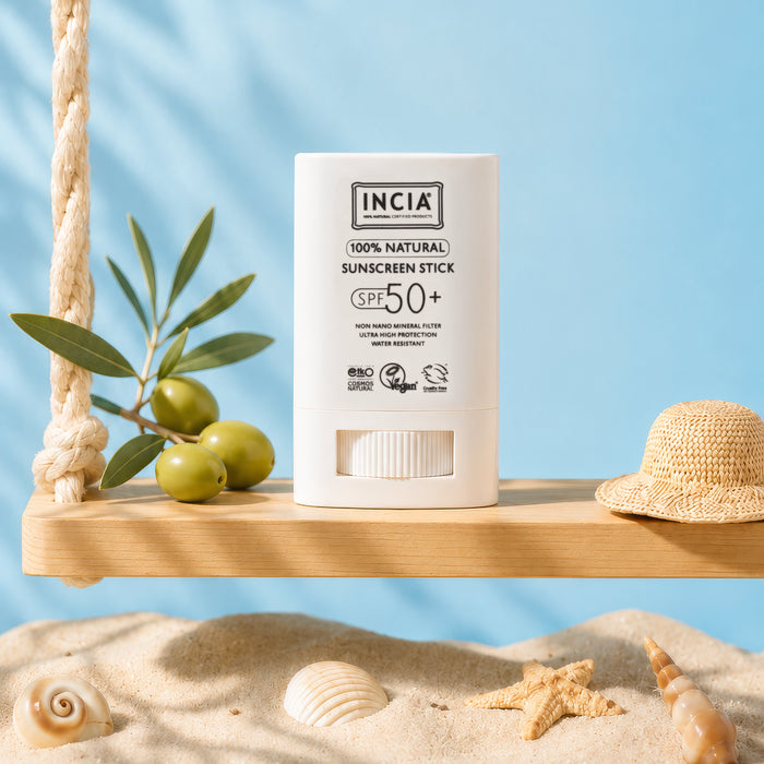 INCIA Zonnebrandstick SPF 50+ Met Minerale Filters
