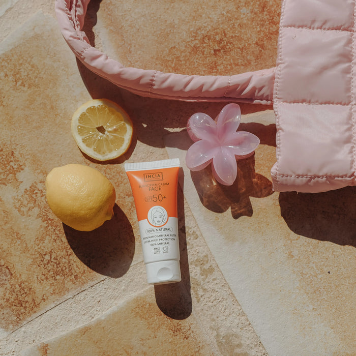 INCIA Natuurlijke Zonnebrandcrème voor het Gezicht SPF 50