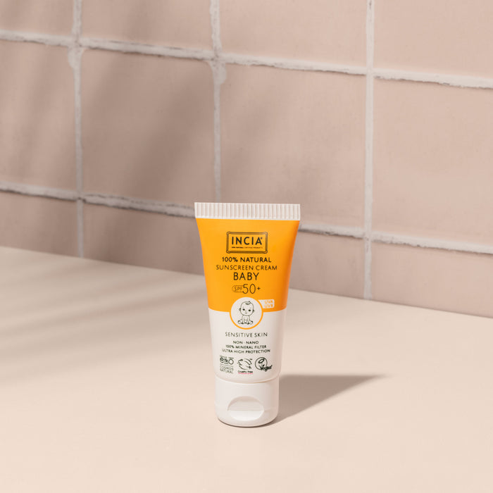 INCIA Natuurlijke Zonnebrandcrème voor Baby en Kind SPF 50+ 10ml