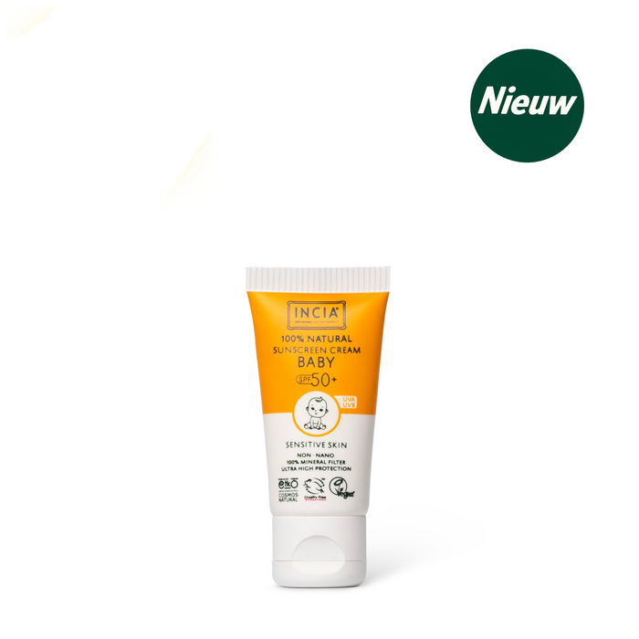 INCIA Natuurlijke Zonnebrandcrème voor Baby en Kind SPF 50+ 10ml