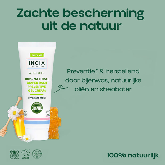 INCIA Preventieve en Natuurlijke Luieruitslag Gel