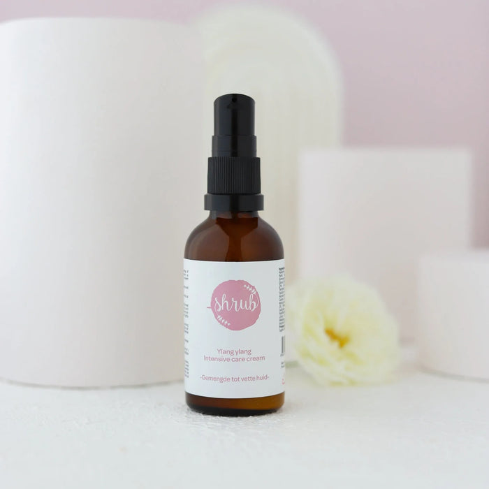 Shrub Gezichtscrème Gecombineerde tot Vette Huid met Ylang Ylang Olie