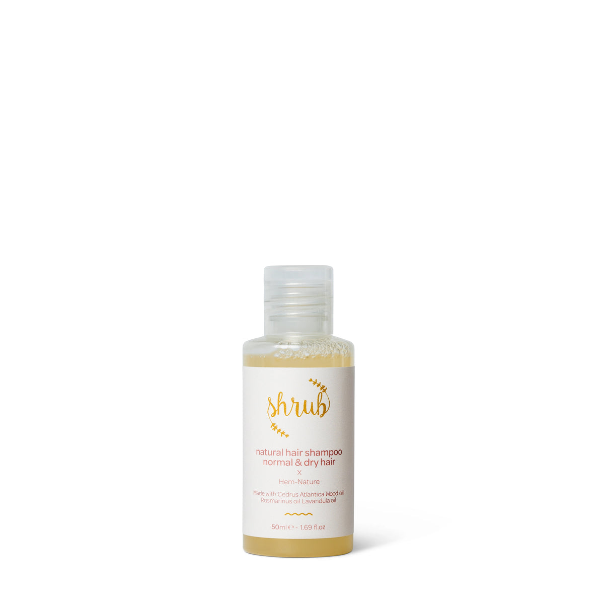 Shrub Shampoo Normaal en Droog Haar 50 ml