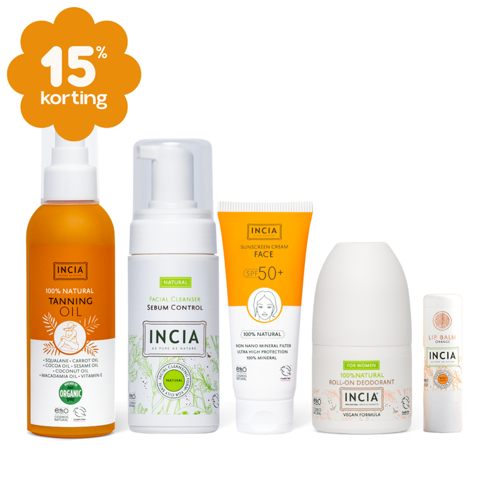 INCIA Natuurlijke Zonnebrand Set - Summer Ready