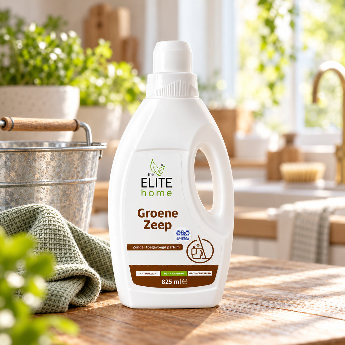 The Elite Home Parfumvrije Groene Zeep