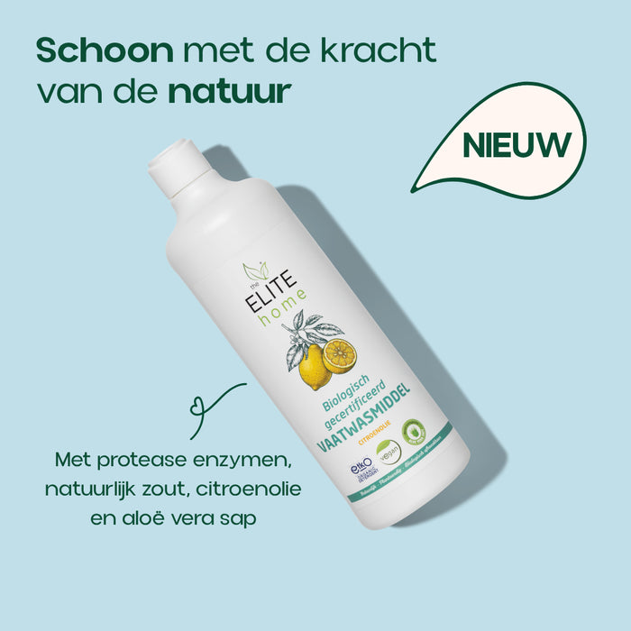 The Elite Home Vloeibaar Vaatwasmiddel Citroen