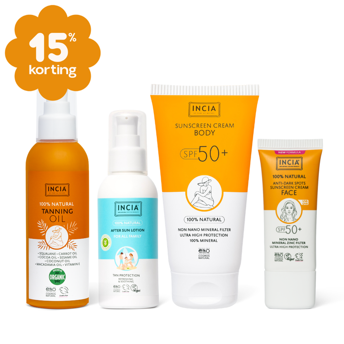 INCIA Natuurlijke Zonnebrand Set - Voor Jou