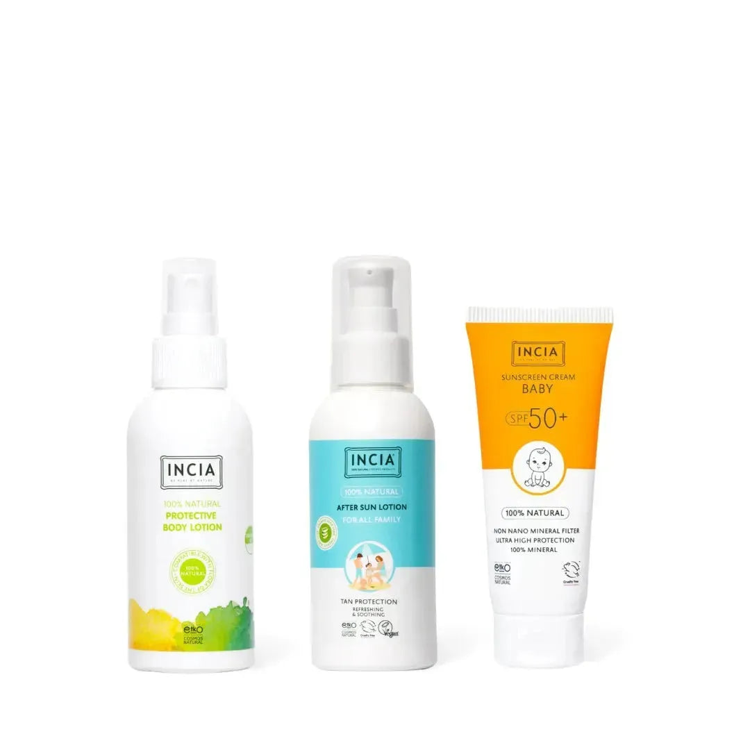 INCIA Natuurlijke Zonnebrand Set - Baby & Kind