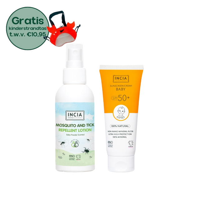 INCIA Natuurlijke Zonnebrand Set - Baby en Kind