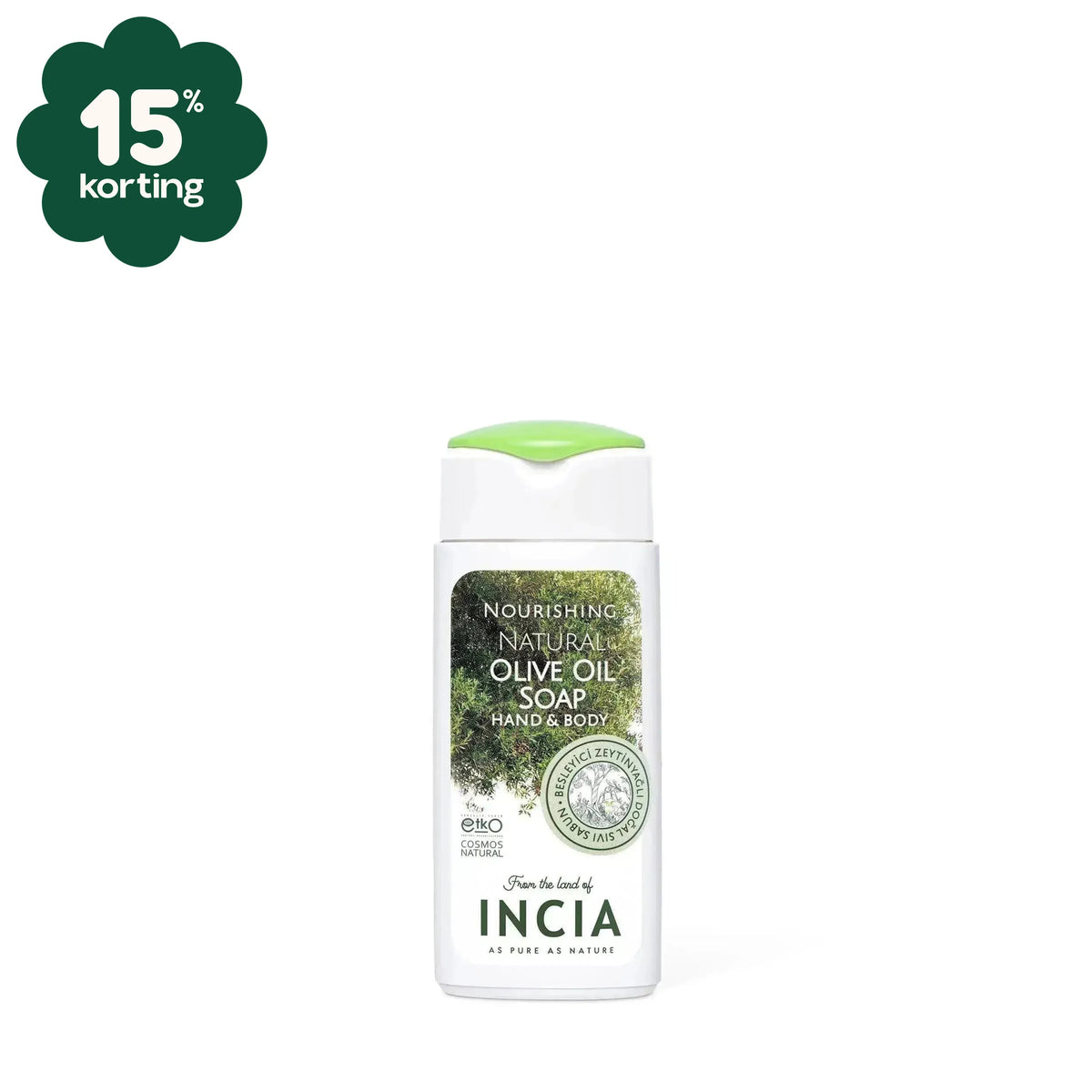 INCIA Hand & Body Olijfolie Zeep 50 ml